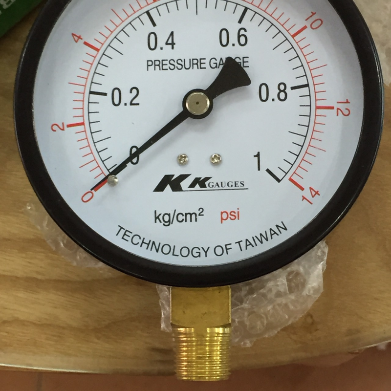 lắp đặt đồng hồ đo áp suất kk