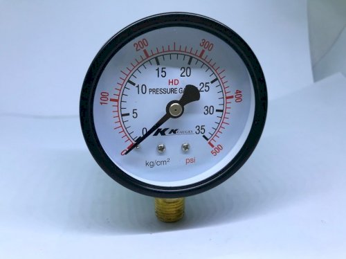 lắp đặt đồng hồ đo áp suất kk